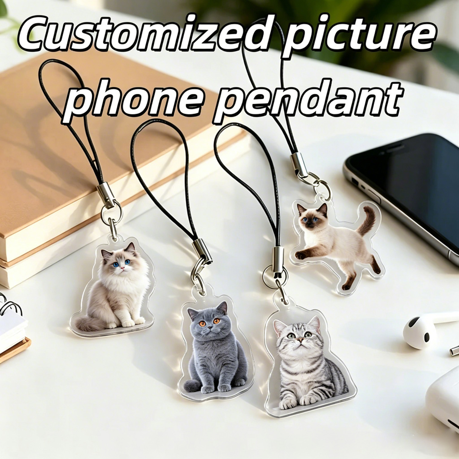 Персонализированный брелок для – обзор и цена Pet Portrait Custom