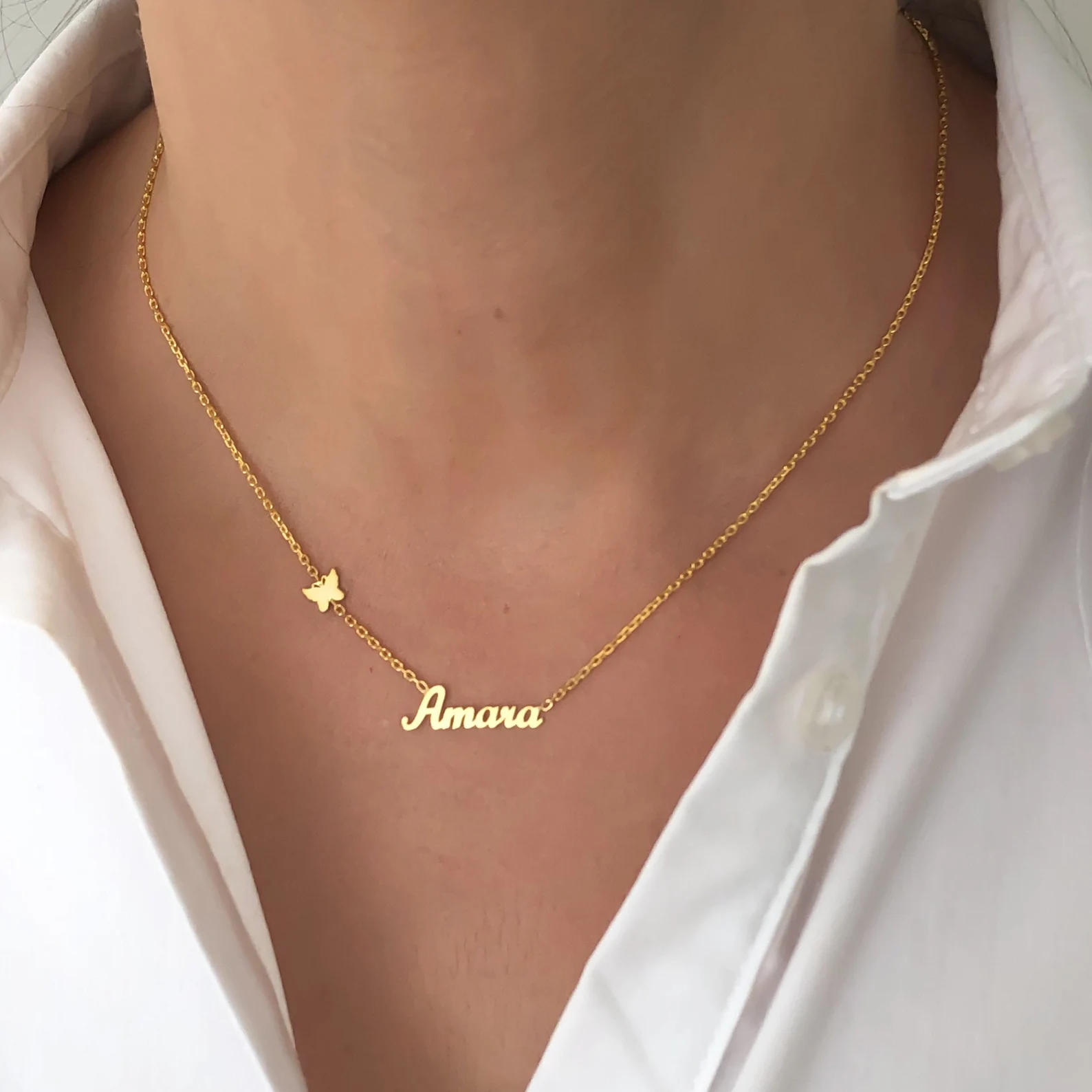 Женское Ожерелье-чокер из нерж – обзор и цена Birth Flower Necklace