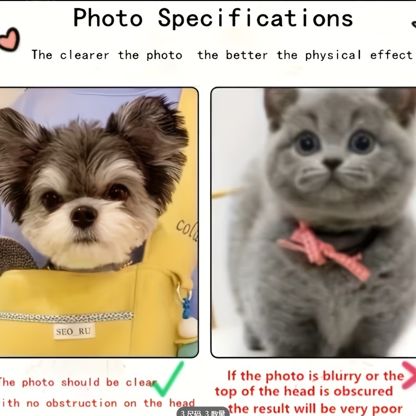 Индивидуальная акриловая фигур – обзор и цена Pet Portrait Custom